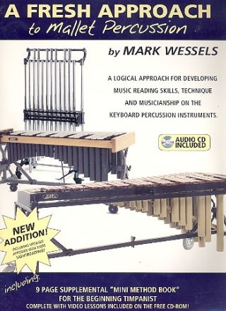 A fresh Approach to Mallet Percussion (+CD +CD-ROM)