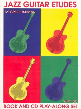 Jazz Guitar Etudes (+CD) for guitar/tab