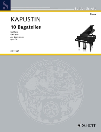 10 Bagatelles op.59 for piano