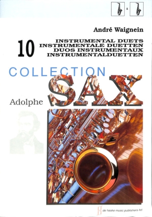 10 instrumental Duets for saxophone