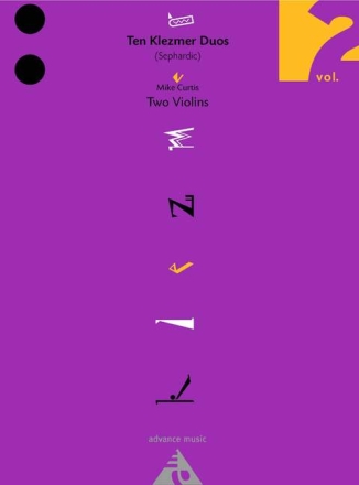 10 Klezmer Duos vol.2 for 2 violins