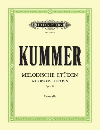 10 melodische Et�den op.57 f�r Violoncello
