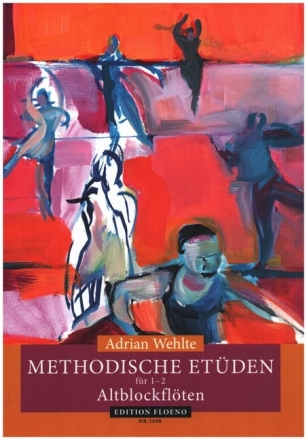 10 methodische Et�den f�r 1-2 Altblockfl�ten Spielpartitur