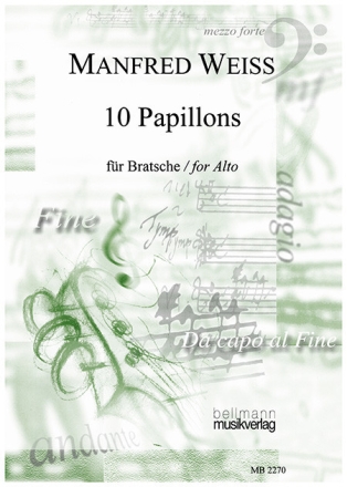 10 Papillons f�r Viola