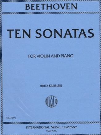 10 Sonatas for violin and piano