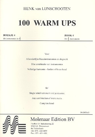 100 Warm ups vol.4 for eb instruments