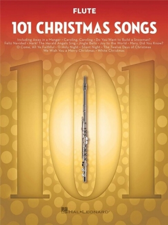 101 Christmas Songs for flute
