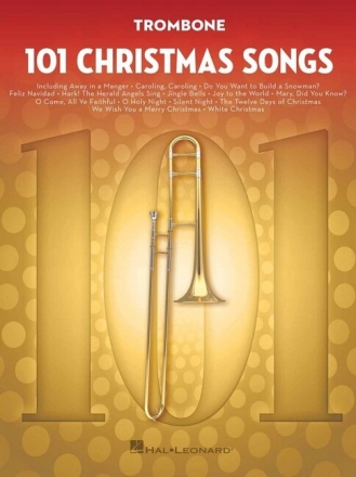 101 Christmas Songs for trombone