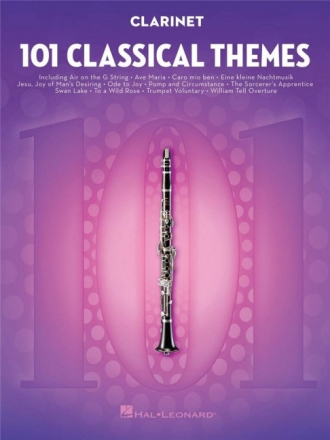 101 classical Themes for clarinet