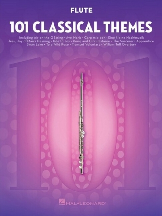 101 classical Themes for flute