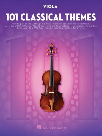 101 classical Themes for viola