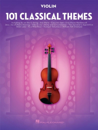 101 classical themes for violin