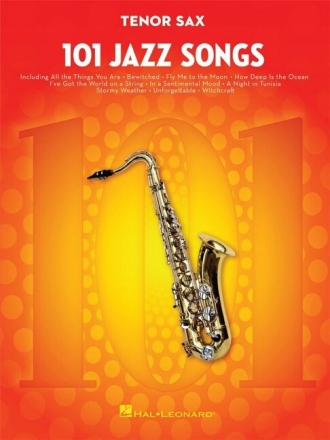 101 Jazz Songs for tenor saxopone