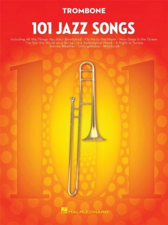 101 Jazz Songs: for trombone
