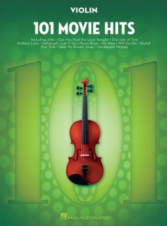 101 Movie Hits: for violin