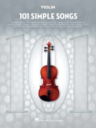101 Simple Songs for violin