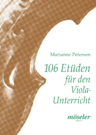 106 Et�den f�r den Violaunterricht f�r Viola