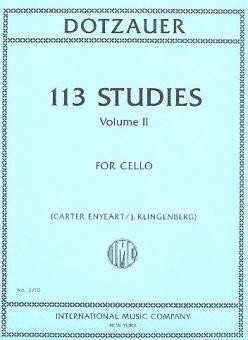 113 Studies vol.2 (nos.35-62) for cello