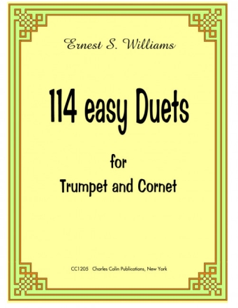 114 EASY DUETS FOR TRUMPET AND CORNET score
