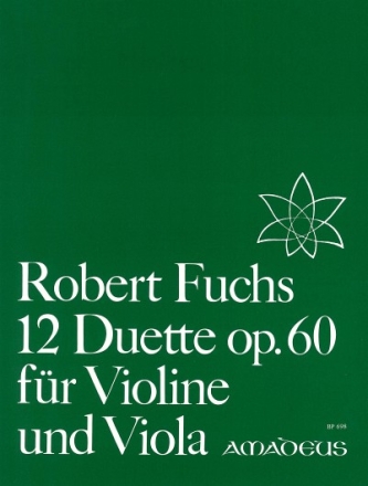 12 Duette op.60 f�r Violine und Viola Stimmen
