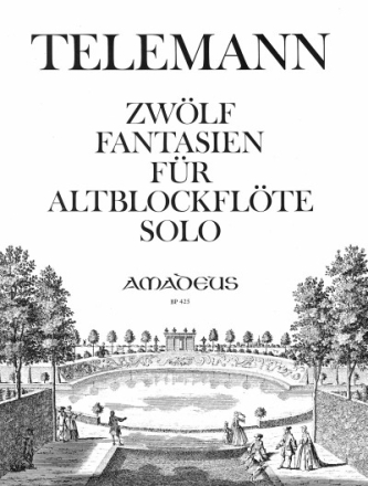 12 Fantasien f�r Altblockfl�te