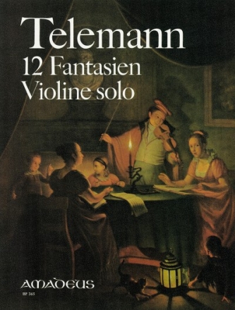 12 Fantasien f�r Violine