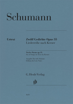 12 Gedichte op 35 f�r tiefe Stimme und Klavier