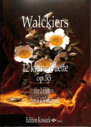 12 kleine Duette op.55 Band 2 (Nr.4-6) f�r 2 Fl�ten