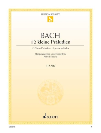12 kleine Pr�ludien f�r Klavier