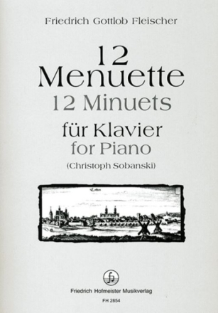 12 Menuette f�r Klavier