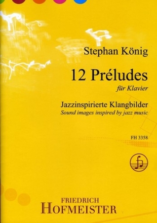 12 Pr�ludes op.186 f�r Klavier