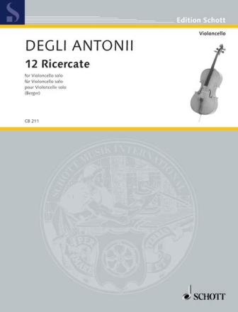 12 Ricercate f�r Violoncello