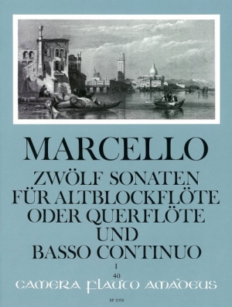 12 Sonaten op.2 Band 1 (Nr.1-3) f�r Altblockfl�te (Fl) und Bc