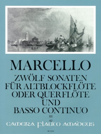 12 Sonaten op.2 Band 3 (Nr.7-9) f�r Altblockfl�te und Bc