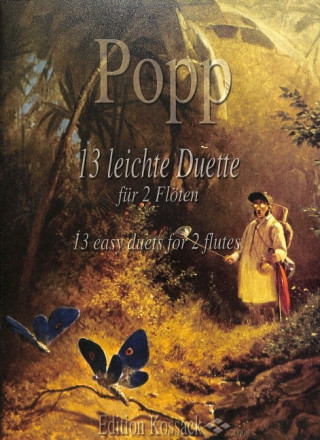 13 leichte Duette f�r 2 Fl�ten Spielpartitur