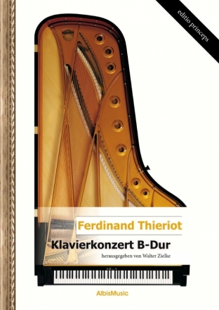 Klavierkonzert B-Dur fr Orchester und Klavier Partitur