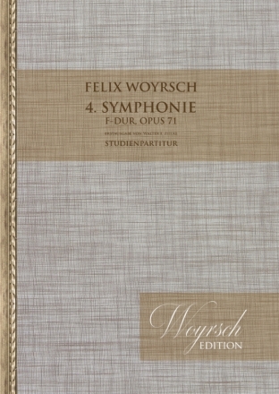 4. Symphonie F-Dur op.71 fr Orchester Partitur