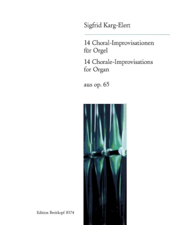 14 Choral-Improvisationen aus op.65 f�r Orgel