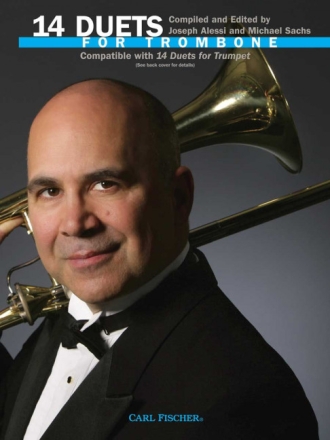14 Duets for 2 trombones score
