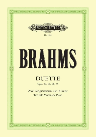 14 Duette f�r Sopran, Alt und Klavier