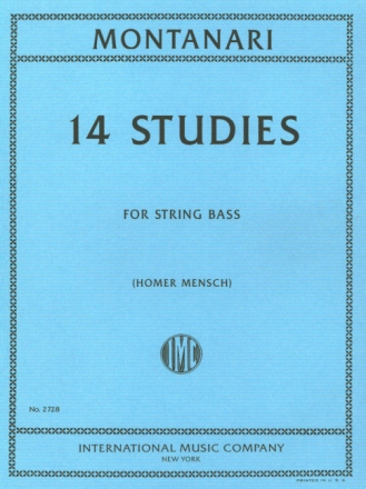 14 Studies for string bass
