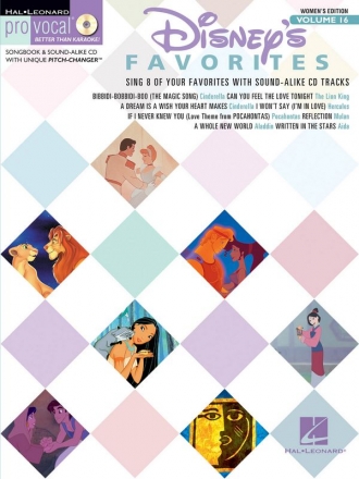 Disney Favorites Melodyline, Lyrics and Chords Buch + CD