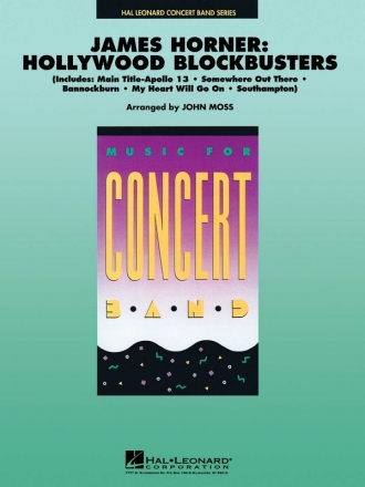 Hollywood Blockbusters Concert Band Partitur + Stimmen