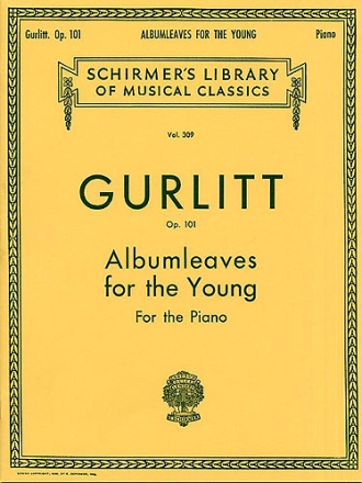 Albumleaves for the Young op.101 (+Online Audio) for piano