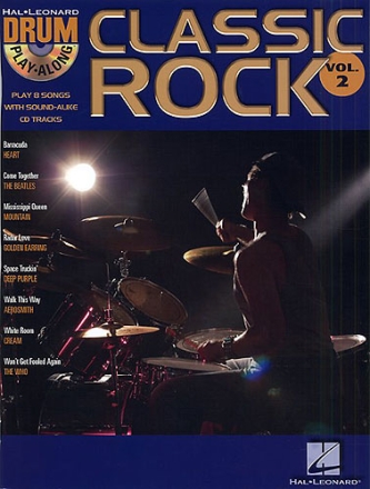 Classic Rock (+Audio Access): drum playalong vol.2