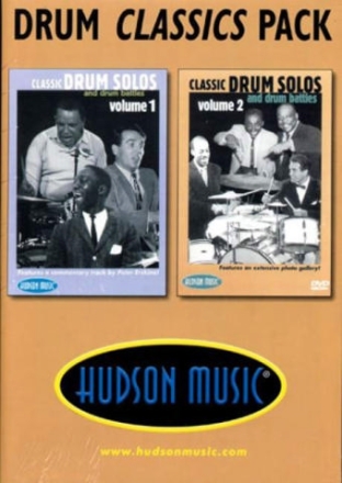 Drum Classics Pack DVD-Video Classic Drum Solos and Drum Battles vol.1+2