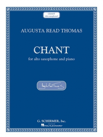 Augusta Read Thomas, Chant Altsaxophon und Klavier Buch