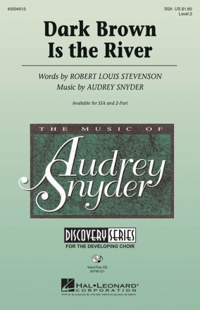 Audrey Snyder_Robert Louis Stevenson, Dark Brown Is the River SSA Chorpartitur