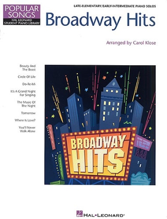 Broadway Hits for piano