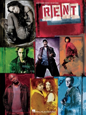 Jonathan Larson, Rent Easy Piano Buch
